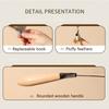 Colorful Insects Cat Teaser Stick with Bell Wooden Handle Replacement Head Indoor Interactive Kitten Spring Toy Cosas Para Gatos