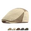 Casquette Forward en Maille d'Été pour Homme Casquette à Visière Respirante Casquette Respirante Protection Solaire Béret Rétro