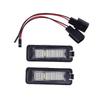 18 Led Beads License Plate Light Lamp Car License Plate Light Auto Accessories For Vw Golf4 Golf5 Golf6 Mk4 Mk5 Mk6