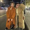 Autumn Winter Thicken Female Warm Long Parka Women Solid Color Loose Puffer Big Pocket Hooded Coat Jackets Outwear