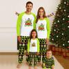 Christmas Day Prints Family Matching Long Sleeve Tops+Pants Set Family Matching Sets