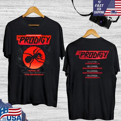 T-shirt Double Face The Prodigy Band On Tour Tailles Complètes S-5XL T-shirt Unisexe