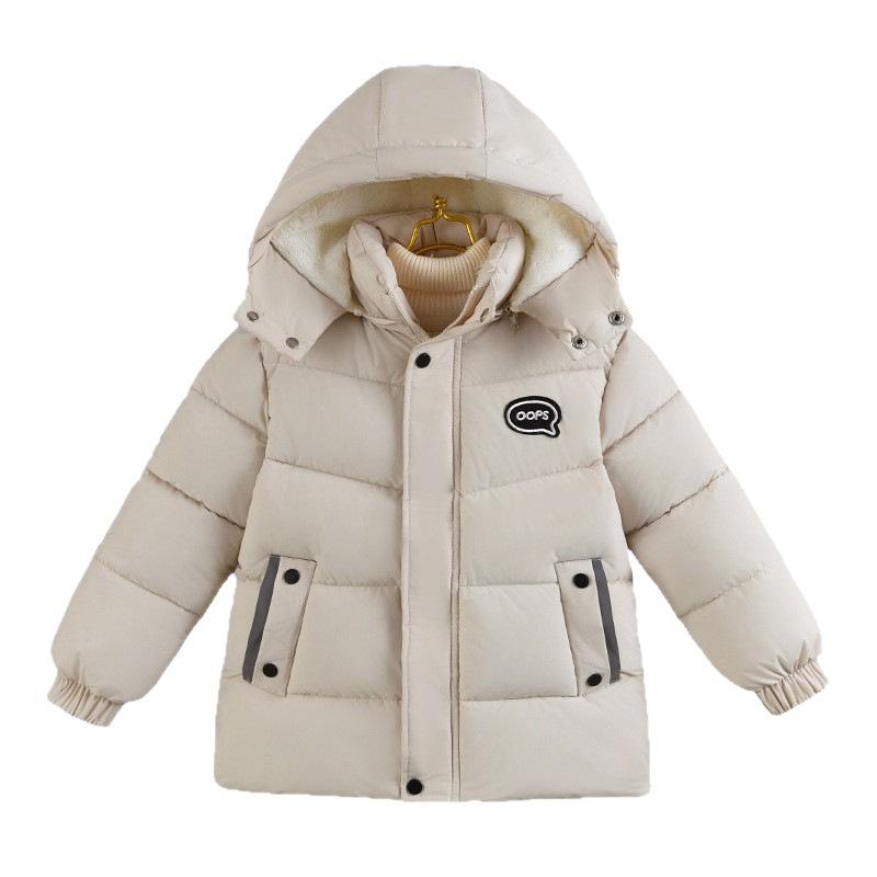 Boys And Girls Winter Cotton Jacket Thickened Fashion Children Clothes Cotton Coat Kids Overcoats