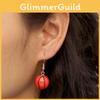 Earrings Creativity Resin With Basketball Design For Casual Or Party Wear