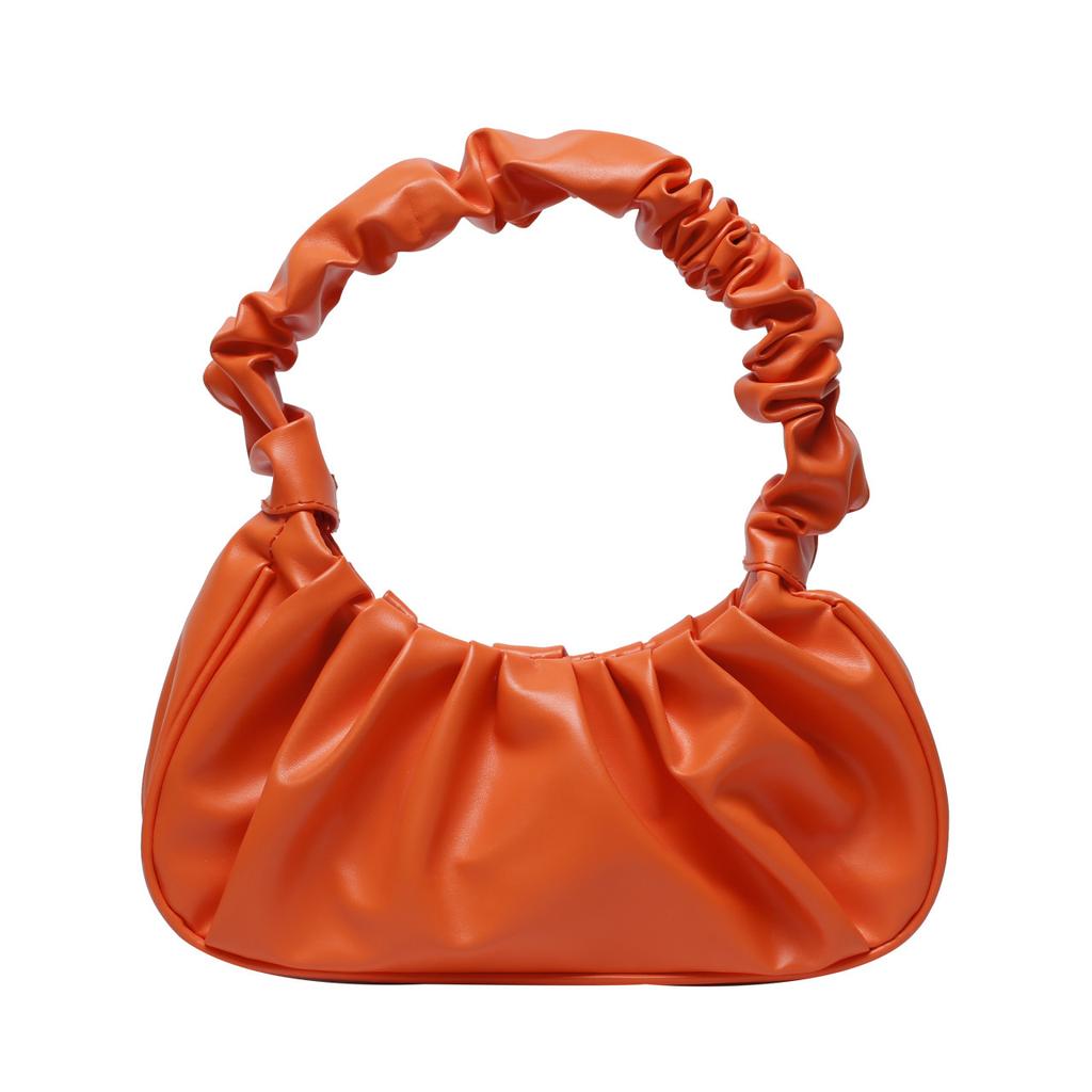 Cloud pleated bag women's spring new armpit bag fashion shoulder handbag bag