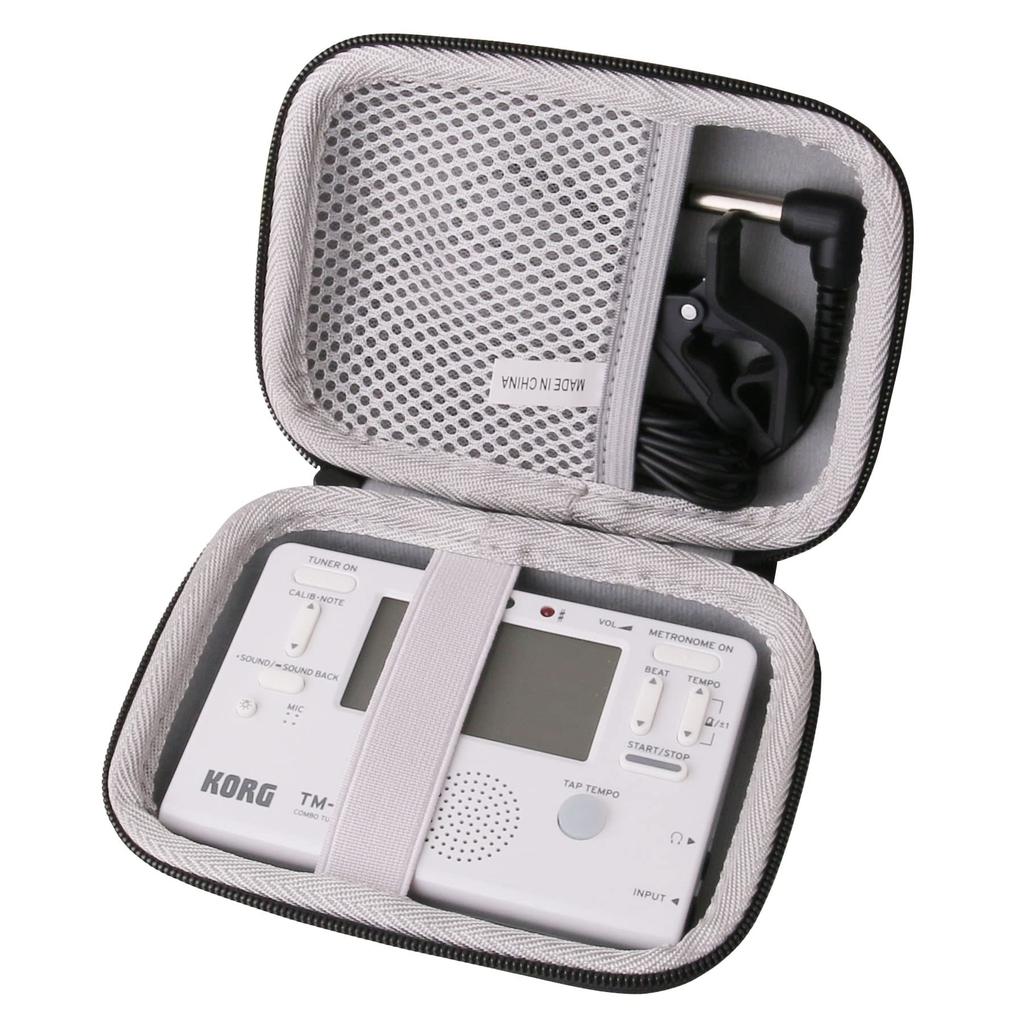 Waiyu JP Storage Case Compatible with Yamaha Protective Carrying Case Storage Case TDM-710/TDM-700DAL2/TDM-700G/KORG TM-60/TM-50 Tuner/Metronome