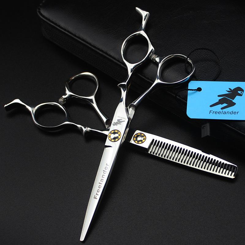 

Sangelar 6 дюймов профессиональные ножницы для волос с подшипниками винт серебряные парикмахерские ножницы для стрижки волос филировочные ножницы