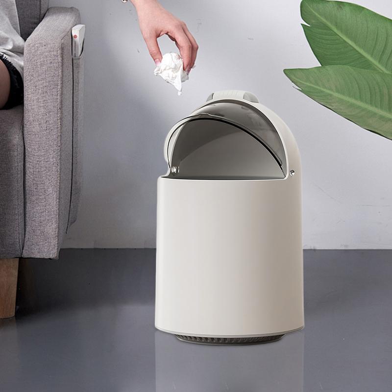Sliding Lid Garbage Bin Recycling Trash Can Large Capacity Kitchen Waste Garbage Container Sturdy Recycling Bin Waste Container
