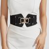 Style Metal Waist Belt With Alloy Buckle For Women Dresses And Coats