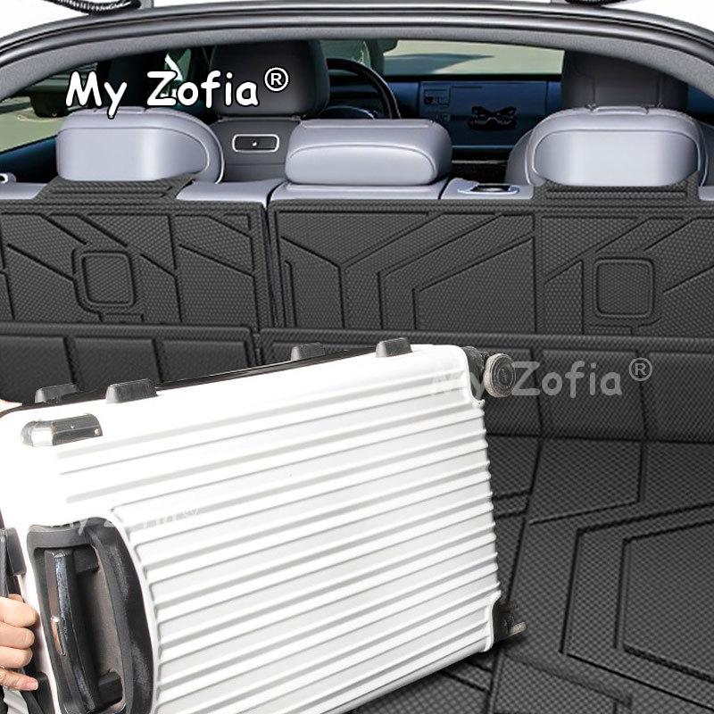 All Weather Full Coverage TPE Car Trunk Mat Odorless Flexible Rear Cargo Liner Accessories For Changan Qiyuan Nevo A06 2026 2027