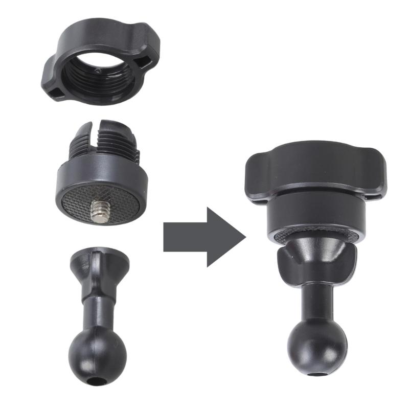 Adjustable Car Air Vent Mount Holder With 17mm Ball Head For Mobile Device Support Stable Phone Positioning During Drive