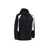 Half-Zip Colorblock Hoodie Jacket Women Tops Black 1365959-001
