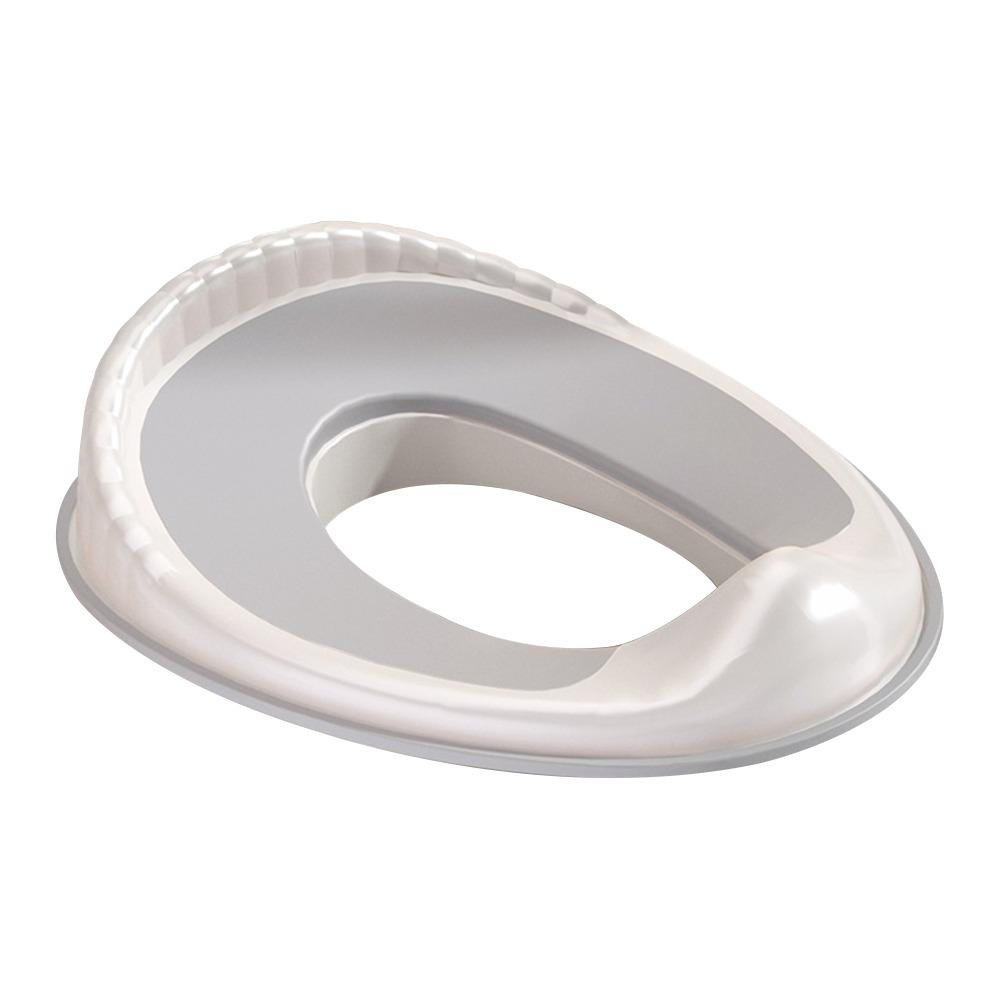 

Lightweight Kids Toilet Seat with Backrest Training Toilet Independent Toileting сірий