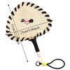 Handmade Straw Woven Fan Cartoon Decorative Fan Portable Handheld Fan  Gift Giving
