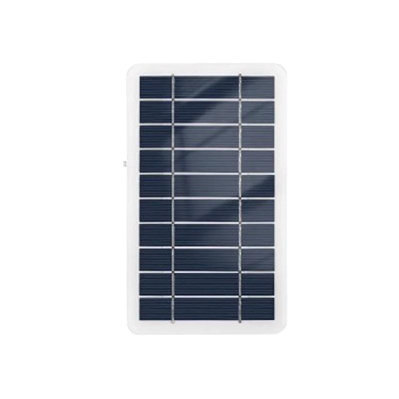 Павербанк Телефон На вулиці Кемпінг Дім Портативна Сонячна Панель 5В 2Вт Сонячна Пластина З USB Безпечна Зарядка Стабілізація Зарядний Пристрій для Акумулятора