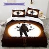Naruto Anime Character Pattern Bedding Home Decoration Birthday Gift (1 * duvet cover + 2 * pillowcase, without core)