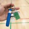 Badminton Acrylic Keychain Creative Practical Small Gift Sports Series Keyring Pendant Fashionable Bag Pendant