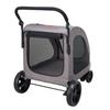Wózek dla zwierząt 4 koła Pies Stroller Carrier Pojemność 160lbs Przenośny