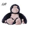 Comfortable Companion Gift Plush Gorilla Doll Realistic Stuffed Animal Toy for Kids Soft Fluffy Huggable Doll Orangutan Plushie with Thick Long Fur,
