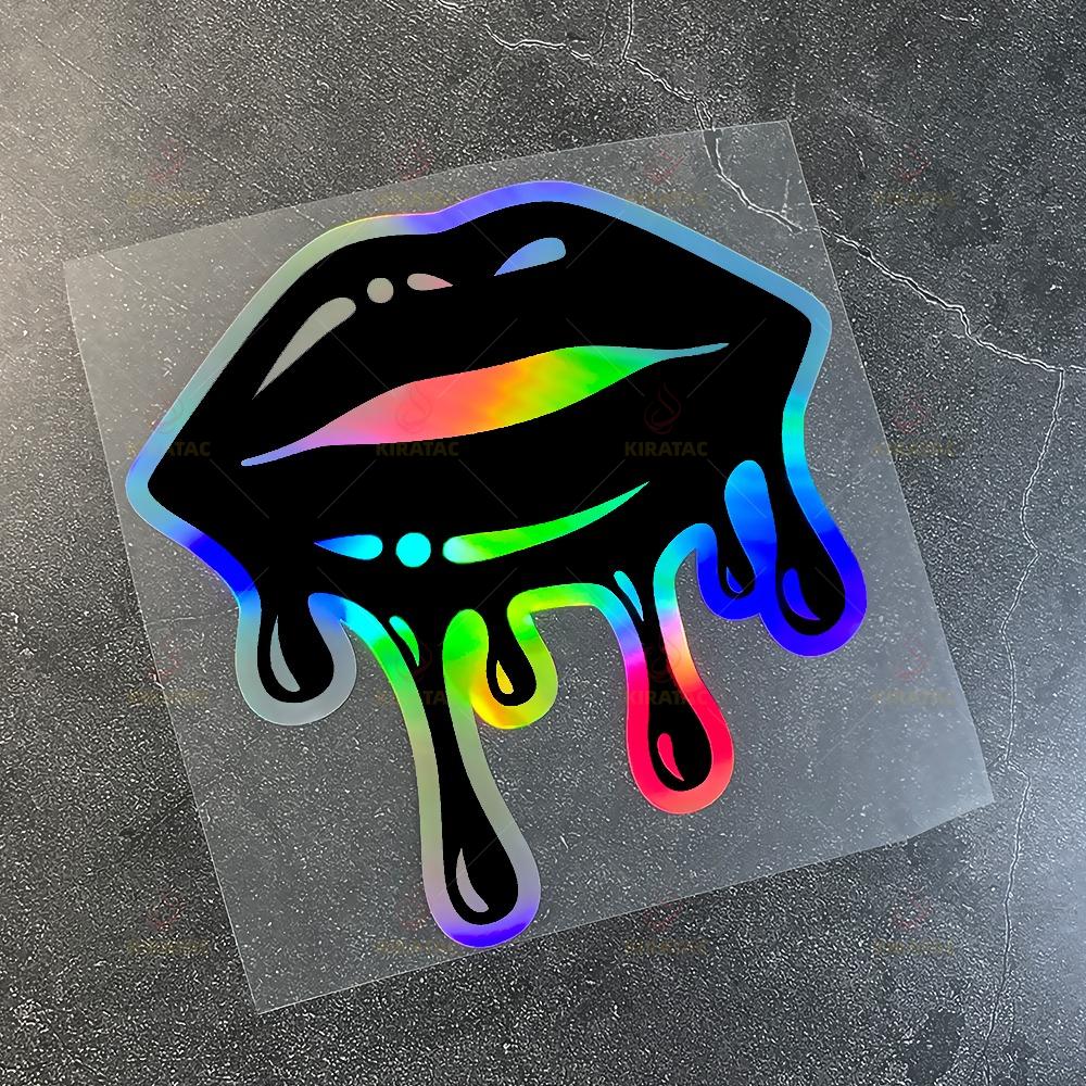 1PC Lips Multiple Colors Motocycle Stickers Waterproof for Helmet Fuel Tank Fairing Car Window Scooter Universal Vinyl Decals