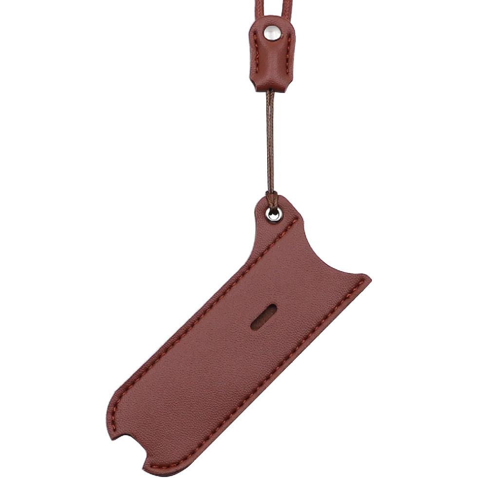 PU Leather Case Lanyard Necklace case for J-U-UL/R-E-LX/MO-TI/YO-OZ Or Similar Sized Lanyard Leather Pen Cover