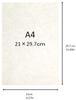 Washi Kawasumi OA Washi Unsui White A4 size 100 sheets