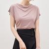 Morris Coming Home Women Side Draping Cooling T shirT m2507Ts088b