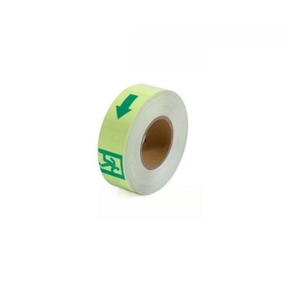 Waterproof Emergency Exit Luminous Tape Glow ln The Dark Fluorescent Warning Tape  Safety Pathways