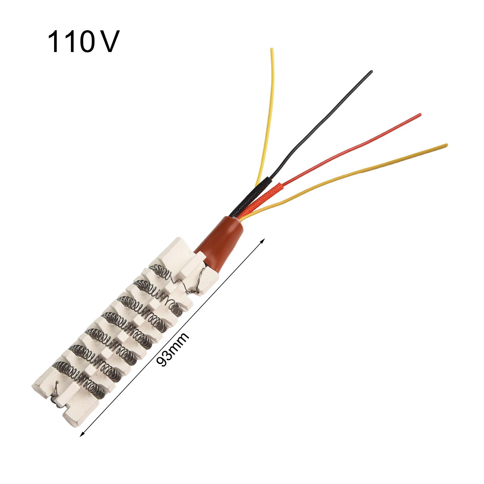 

Ceramic Heating Core Heating Element 1pcs Accessory High Quality Materials Repair Parts 220V Or 110V 898D 909D 220V