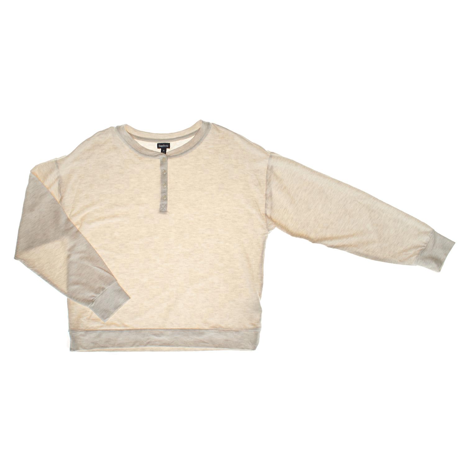 Женская пижамная футболка с длинным рукавом 757179 L синий