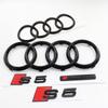 AQ2 192mm 273mm Car Front Hood Grill Emblem Rear Trunk Stickers For Z2 S5 2010-2019 S5 Stickers Z2 Sport Decoration Accessories