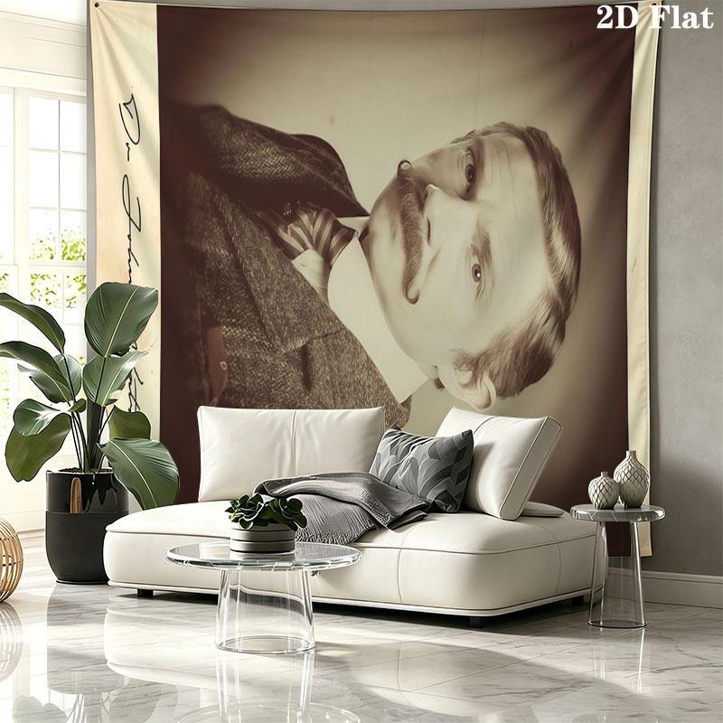 John Watson Wall Tapestry, Aesthetic Printed Fabric Blanket, Suitable for Bedroom, Living Room, and Home Decor.