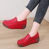 35-41 Women's Oversized Comfortable Thick Soled High Rise Sponge Shoes Mother's Shoes Lazy Shoes Loafers Shoes