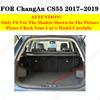 Sinjayer Car Trunk Mat ALL Weather AUTO Tail Boot Luggage Pad Carpet High Side Cargo Liner Fit For ChangAn CS55 2017