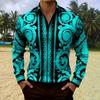 Luxury essential! Baroque Long Sleeve Shirt, Stylish.