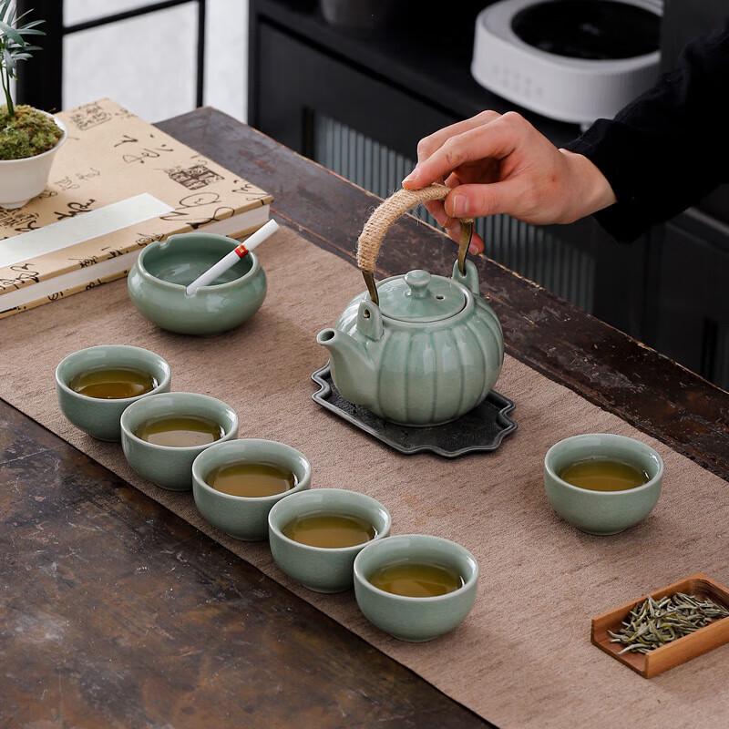 Tao Zhide Premium Ceramic Gongfu Tea Set Gift Box