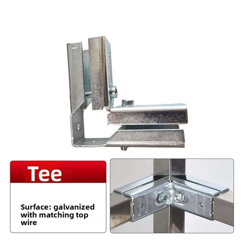 Non Welding Pipe Joint Buckle Adjustable Shelf Bracket New Elbow Fixed Buckle  Pipe Fitting