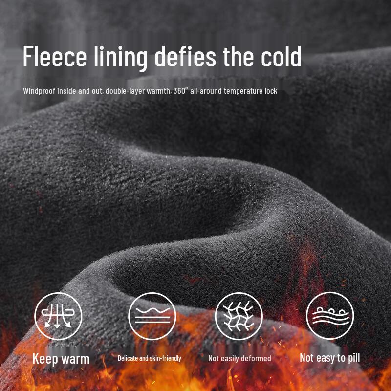 JEEP SPIRIT Pánské zimní fleecem podšité prané džínové kalhoty