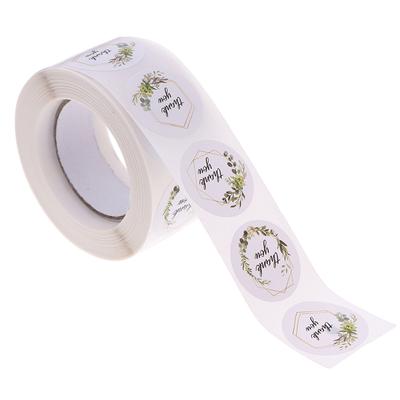 500Pcs/Roll Thank You Stickers For Seal Label Sealing Decoration Sticker