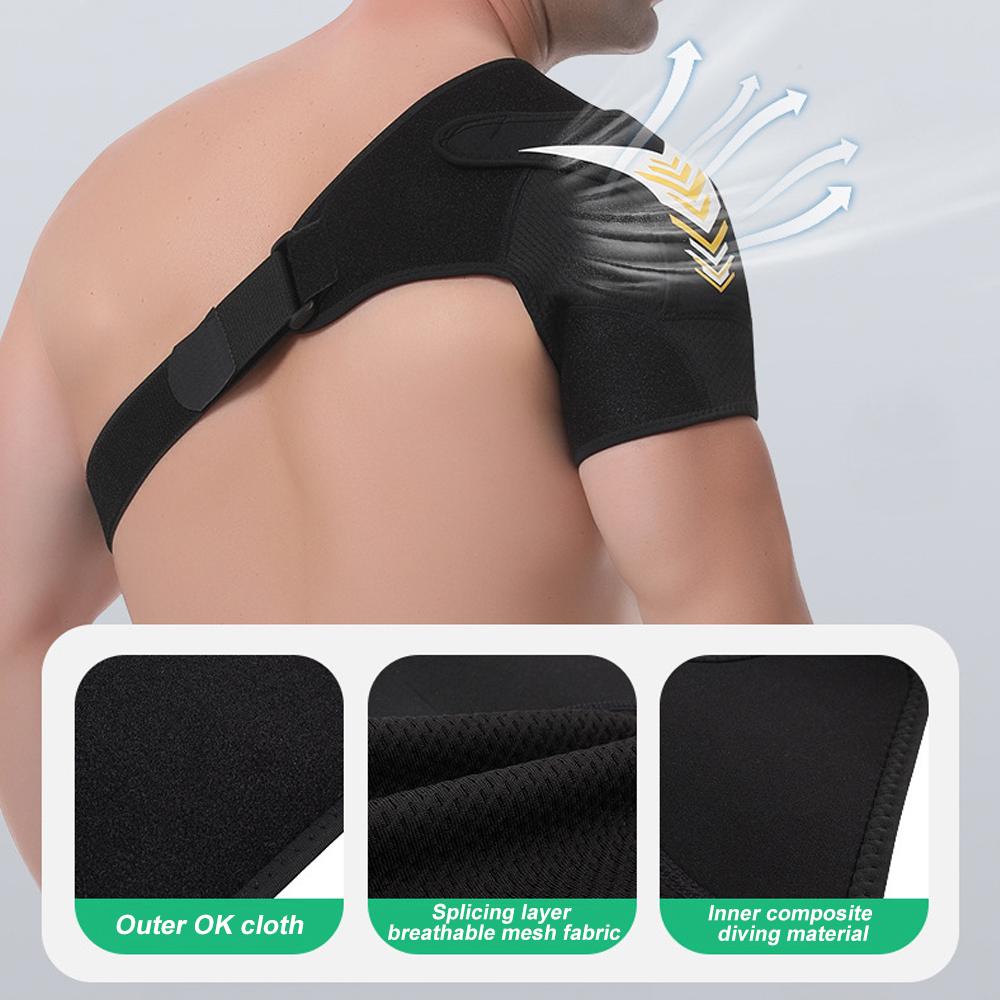 1Pc Orthopedic Shoulder Brace For Men Women Torn Rotator Cuff Dislocated Ac Joint Compression Sleeve Support
