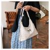 Chic 2026 New Butterfly Knot Faux Leather Backpack for Women, Soft Large Capacity Shoulder Crossbody Bag, Casual Daily Commute Handbag