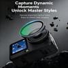 Quick Install Lens Filters Set Highly Clarities AntiGlare Coating For Action6/6Pro Camera