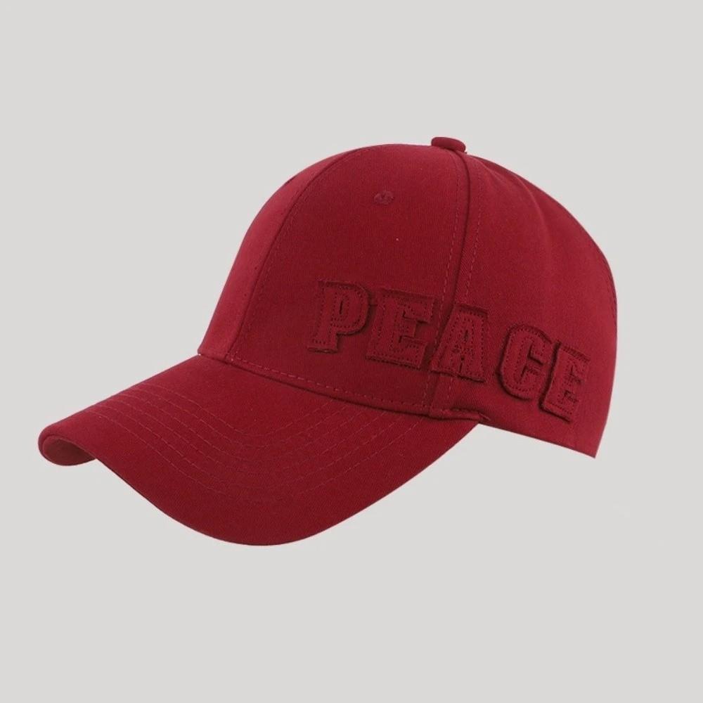 Large Head Size Snapback Hat Adjustable Soft Top Hat Letter Embroidery Baseball Cap  All Seasons