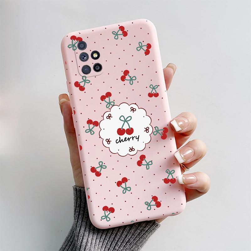 

For Samsung Galaxy M51 Case SM-M515F 6.7 Cute Cartoon Cat Fox Back Cover Soft Silicone Phone Case For Samsung M51 M 51 Fundas Samsung Galaxy M51