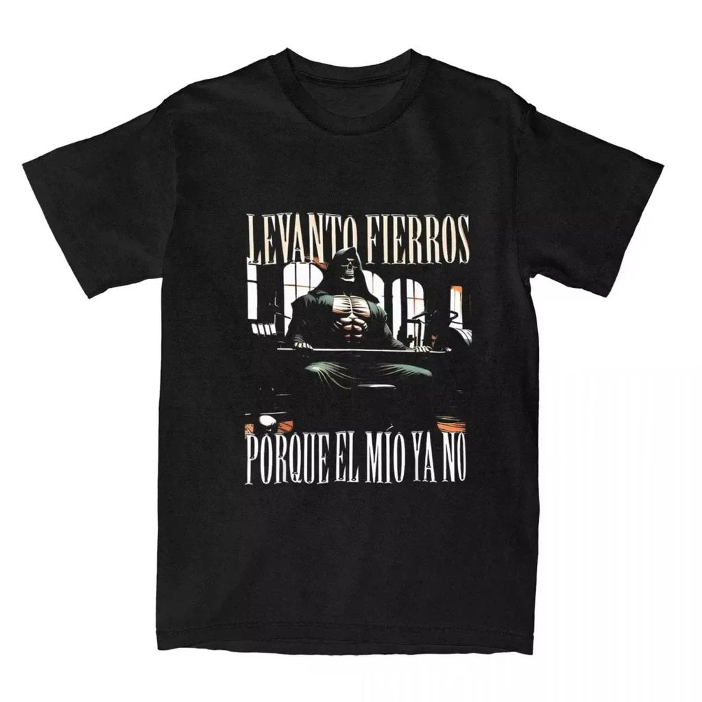 Men's T-shirt Calacas Chidas Gym T-shirt Harajuku Hola Brazo De 35 Cm Ponte A Entrenar Beach T-shirt Casual Clothes Gift