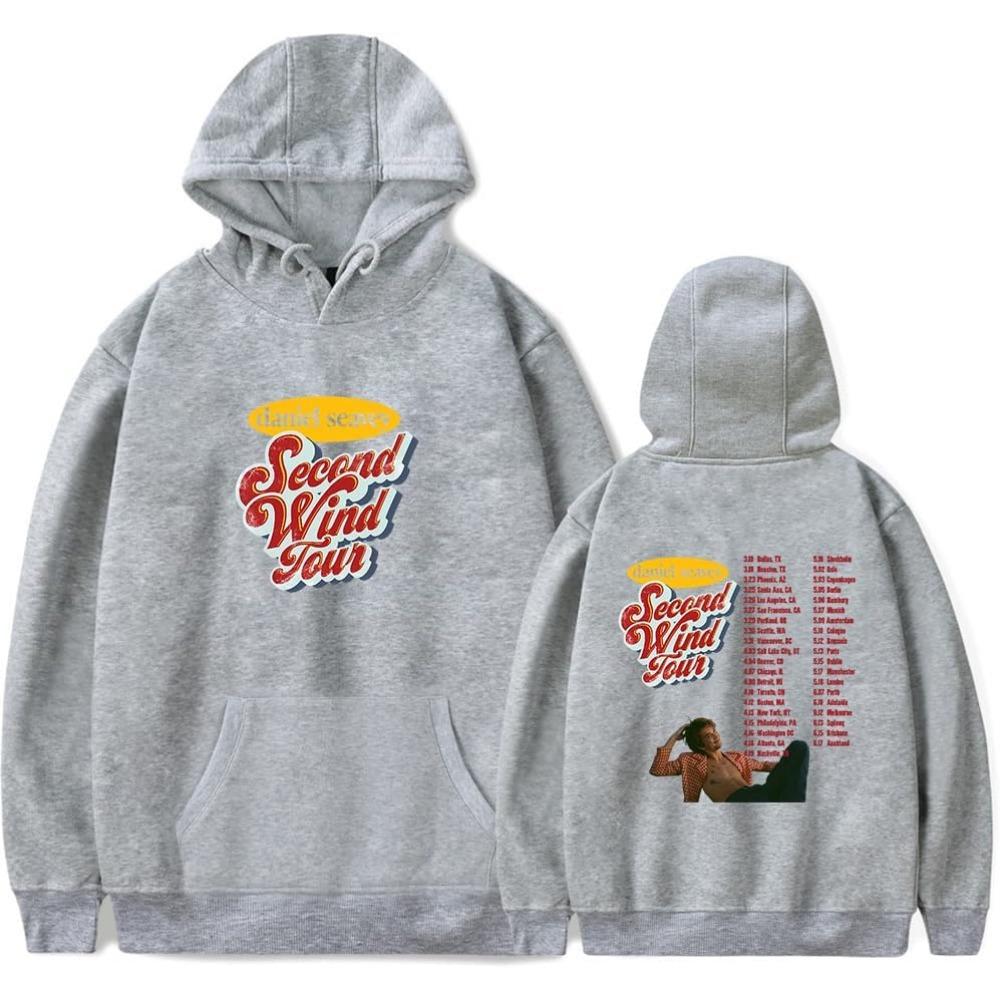 Daniel Seavey Second Wind Tour 2025 Merch Hoodie Women Men Long Sleeve Sweatshirt Fashion Pullover Clothes