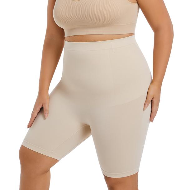 

Утягивающие трусики для женщин, утягивающие шорты с высокой талией, утягивающий пояс для живота, бесшовное корректирующее белье SKIN 1XL-4XL 3XL