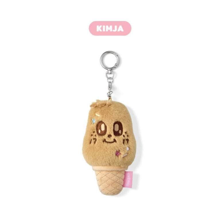 Used MINITEEN Ice Cream Face Key Ring Mingyu Kimja