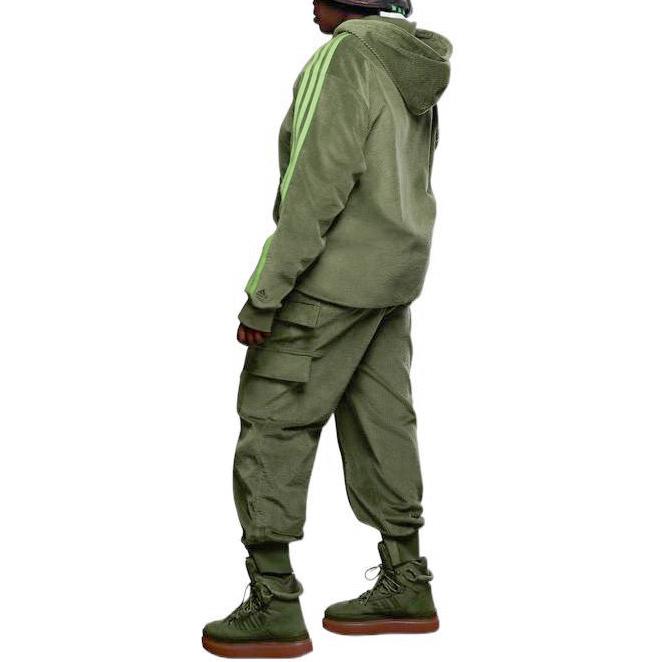 Adidas Ivy Park Halls Of Ivy Corduroy Zipper Pants All Gender Wild Pine HM2596