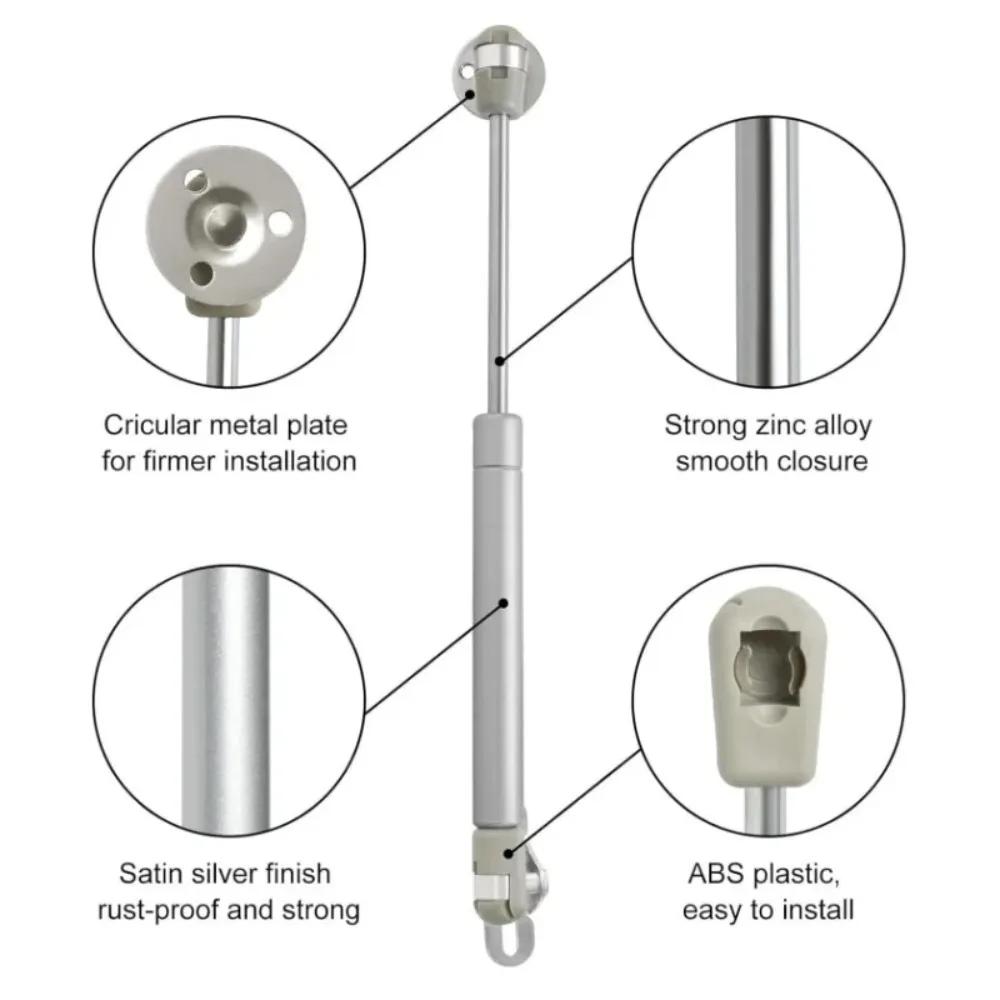 2/4 Stück Stütze Gasfeder Hydraulik Möbel Schranktür Hochklappen Hydraulisches Pring Scharnier Schrank Scharnier Möbelbeschläge